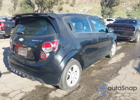 2012 Chevrolet Sonic 2Lt z USA, uszkodzony, nr VIN 1G1JC6SH9C4136912